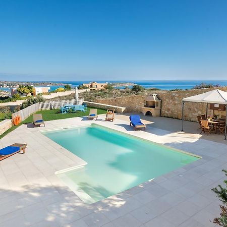 Crete View Villa Marathi  Bagian luar foto