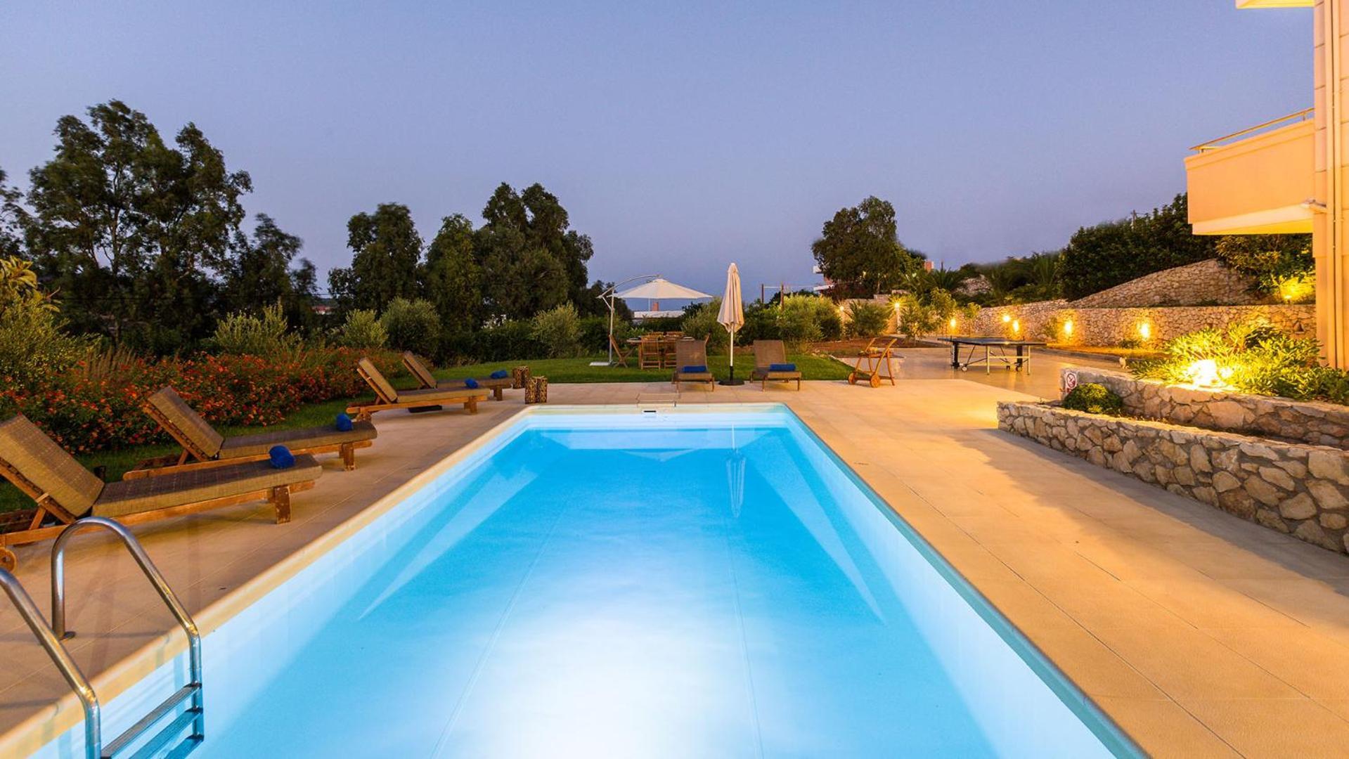 Crete View Villa Marathi  Bagian luar foto