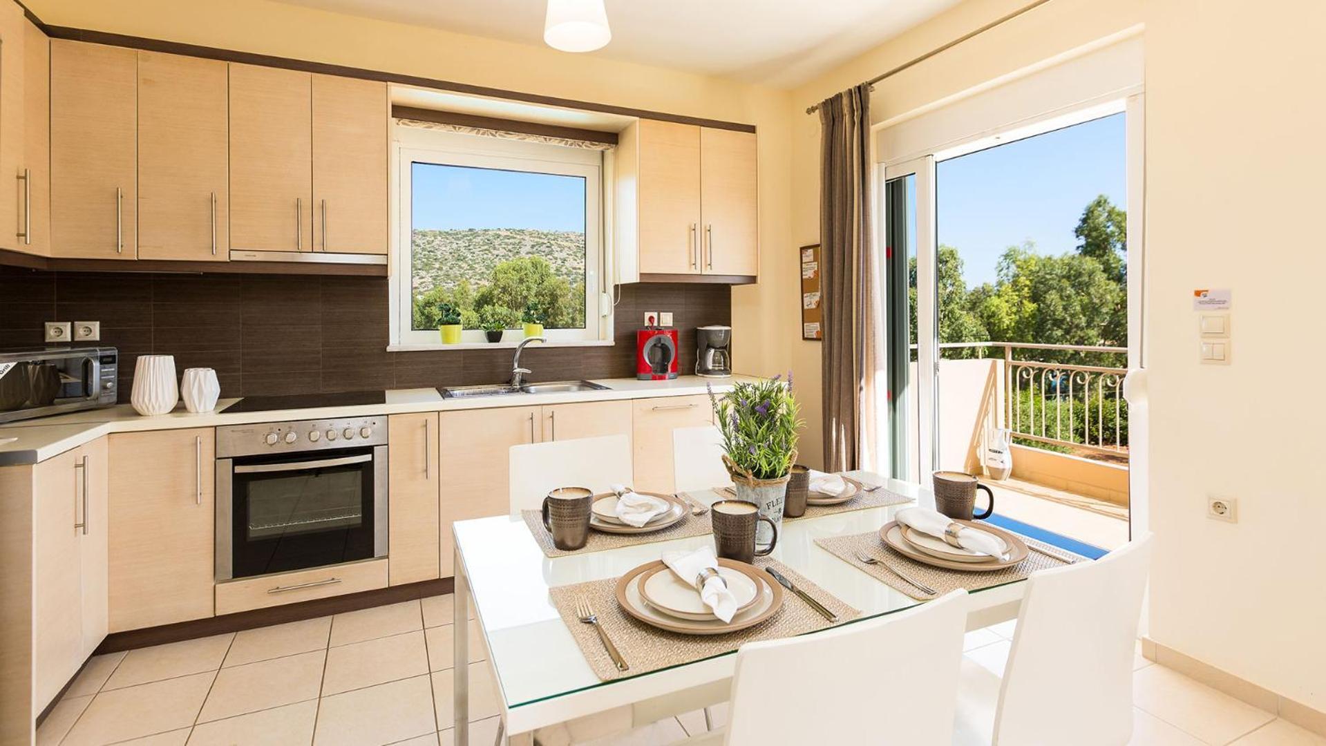 Crete View Villa Marathi  Bagian luar foto